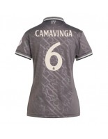 Real Madrid Eduardo Camavinga #6 Tredjedrakt Dame 2024-25 Korte ermer